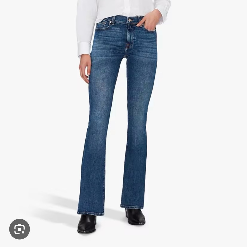 NWT 7 For All Mankind A Pocket Bootcut Size 33